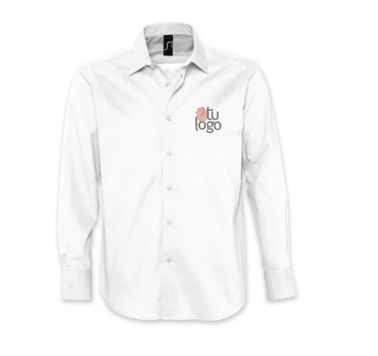 camisa corporativa manga larga